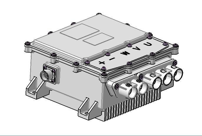 72V-3.2KW PMS Motor Gear Box Power Unit