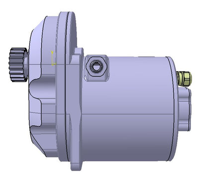 72V-3.2KW  PMS Motor Gear Box Power Unit