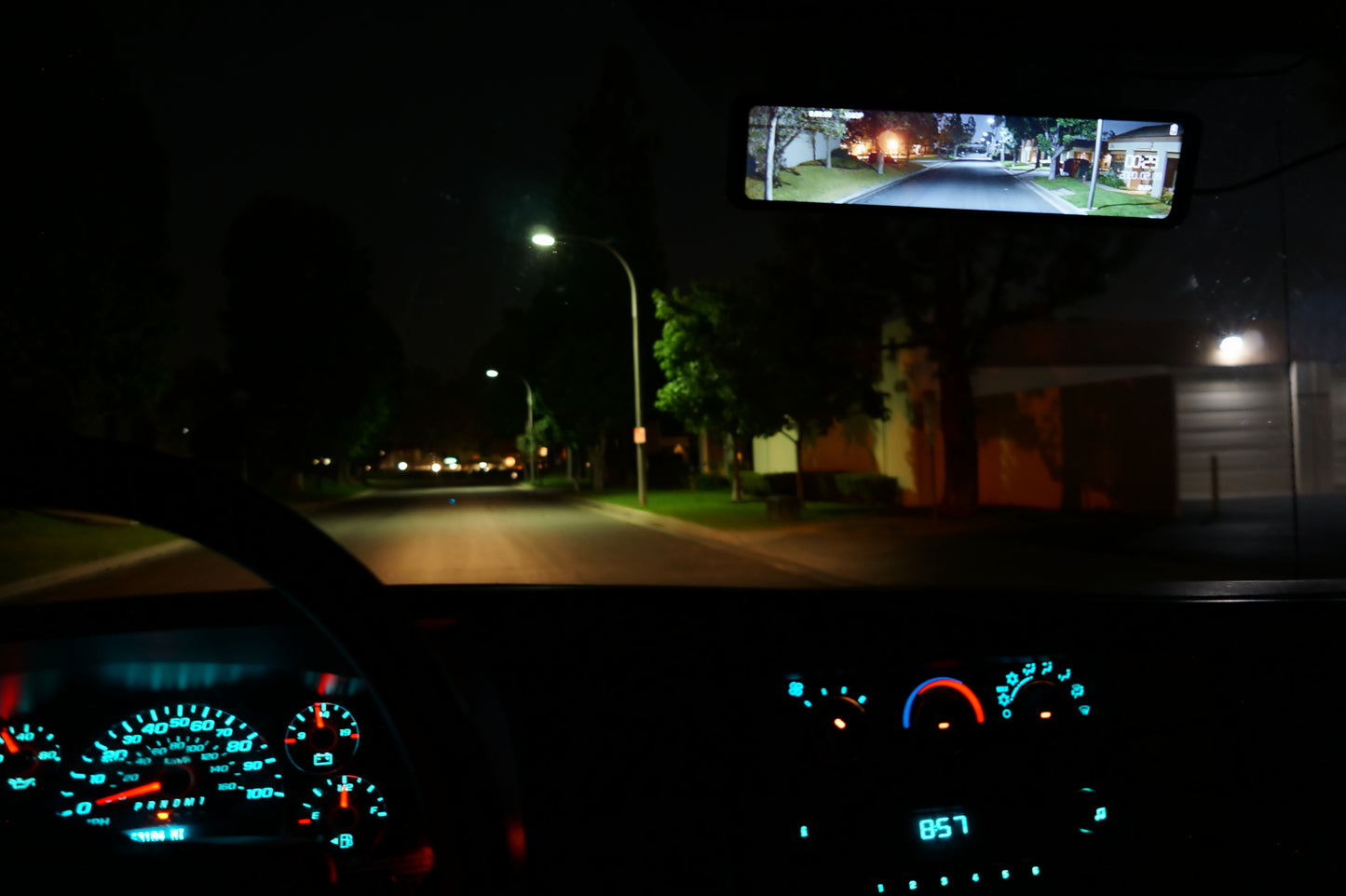 Electronic Rear-view Mirror